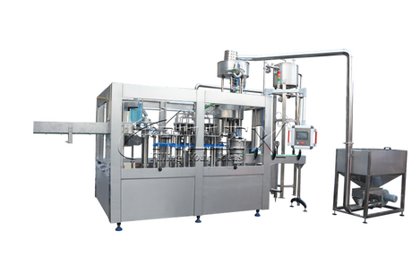 Bebida plástico portable carga automática de agua nivelación de la máquina Línea de Producción