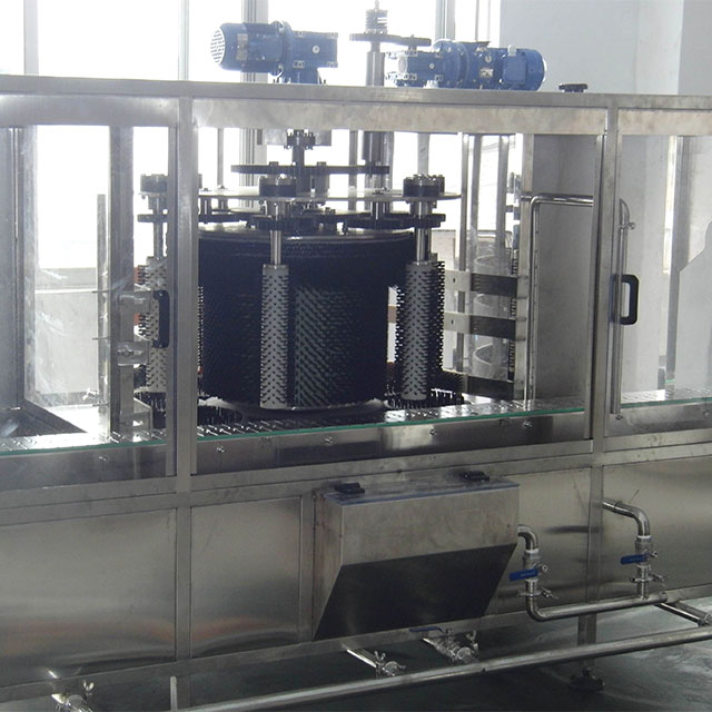 Línea de producción de llenado de agua completamente automática de 20 litros y galones