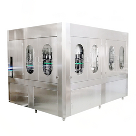 Línea de llenado de agua para lavadora y cepillo de 3/5 galones completamente automática